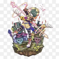 手绘射手-空若网 手绘射手-空若网