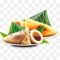 蛋黄粽子鲜香食物-空若网 蛋黄粽子鲜香食物-空若网