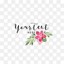 手绘花艺-空若网 手绘花艺-空若网