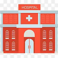 矢量扁平化医院-空若网 矢量扁平化医院-空若网