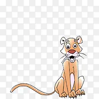 豹卡通动物-空若网 豹卡通动物-空若网