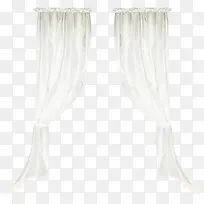 白色窗帘装饰-空若网 白色窗帘装饰-空若网