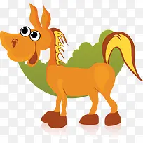 矢量手绘卡通驴-空若网 矢量手绘卡通驴-空若网