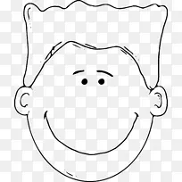 笑脸表情剪辑艺术快乐男孩-空若网 笑脸表情剪辑艺术快乐男孩-空若网