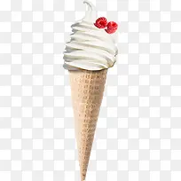 白色冰淇淋图片-空若网 白色冰淇淋图片-空若网