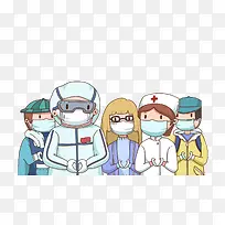 插画 战胜疫情 漫画 卡通-空若网 插画 战胜疫情 漫画 卡通-空若网