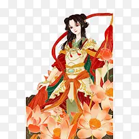 哪吒插画-空若网 哪吒插画-空若网