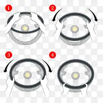 方向盘安装步骤-空若网 方向盘安装步骤-空若网