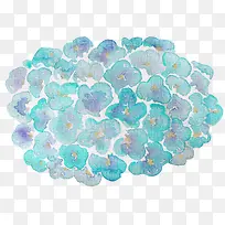 蓝色水晶花瓣-空若网 蓝色水晶花瓣-空若网