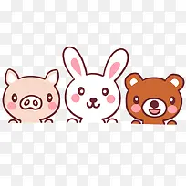 卡通小动物图-空若网 卡通小动物图-空若网
