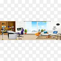 家具背景-空若网 家具背景-空若网