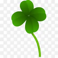 绿色幸运四叶草叶子-空若网 绿色幸运四叶草叶子-空若网
