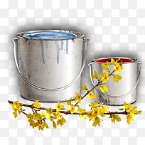 卡通手绘水彩铁通-空若网 卡通手绘水彩铁通-空若网