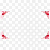 中式边框剪纸边框中国风边框元素-空若网 中式边框剪纸边框中国风边框元素-空若网