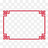 边框中式边框剪纸边框复古边框-空若网 边框中式边框剪纸边框复古边框-空若网