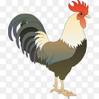 手绘卡通用公鸡-空若网 手绘卡通用公鸡-空若网