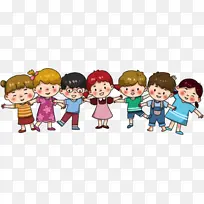 一群可爱的儿童可爱的学生-空若网 一群可爱的儿童可爱的学生-空若网
