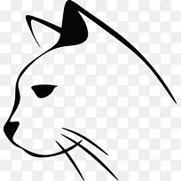 猫线艺术剪贴画鼻子-空若网 猫线艺术剪贴画鼻子-空若网