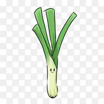 手绘卡通免扣大葱-空若网 手绘卡通免扣大葱-空若网