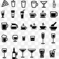 饮料杯子咖啡图标-空若网 饮料杯子咖啡图标-空若网