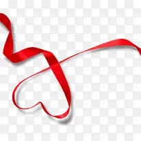 情人节爱心丝绸飘带-空若网 情人节爱心丝绸飘带-空若网
