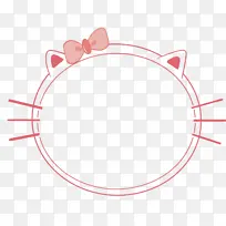 卡通可爱猫咪边框-空若网 卡通可爱猫咪边框-空若网
