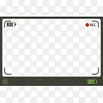 矢量相机镜头边框元素恃-空若网 矢量相机镜头边框元素恃-空若网