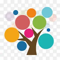 七彩树照片墙-空若网 七彩树照片墙-空若网