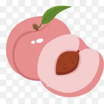 卡通手绘水果桃-空若网 卡通手绘水果桃-空若网