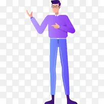 人物扁平化插画-空若网 人物扁平化插画-空若网