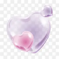 水晶爱心PNG素材-空若网 水晶爱心PNG素材-空若网
