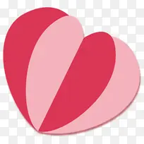 粉色小红爱心-空若网 粉色小红爱心-空若网