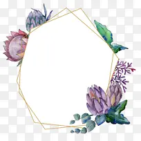 植物边框花圈花朵装饰边框-空若网 植物边框花圈花朵装饰边框-空若网