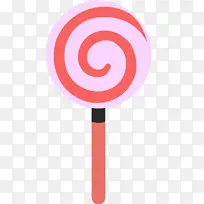 卡通二维粉色棒棒糖-空若网 卡通二维粉色棒棒糖-空若网
