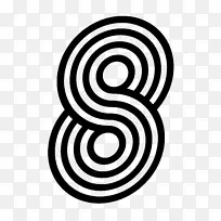 新艺术字体数字8-空若网 新艺术字体数字8-空若网