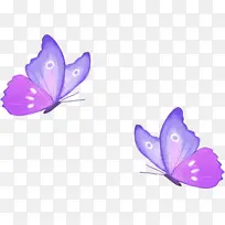 紫色免扣卡通蝴蝶-空若网 紫色免扣卡通蝴蝶-空若网