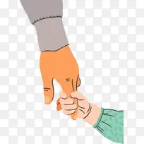 父亲牵手素材-空若网 父亲牵手素材-空若网