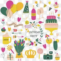 圣诞花纹 生日快乐 蛋糕卡通-空若网 圣诞花纹 生日快乐 蛋糕卡通-空若网