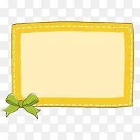 边框卡通边框卡通元素蝴蝶结-空若网 边框卡通边框卡通元素蝴蝶结-空若网