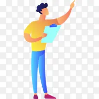 扁平化UI人物-空若网 扁平化UI人物-空若网