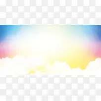渐变云层彩色背景-空若网 渐变云层彩色背景-空若网