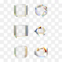 多边形玻璃水晶球元素-空若网 多边形玻璃水晶球元素-空若网