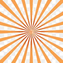 橙色渐变放射性线条矢量图-空若网 橙色渐变放射性线条矢量图-空若网