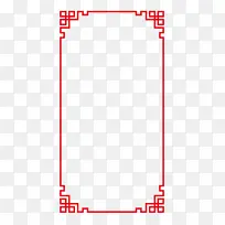 中国风复古边框红色边框-空若网 中国风复古边框红色边框-空若网