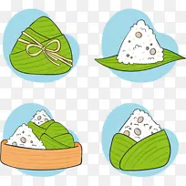 端午节粽子矢量插画素材-空若网 端午节粽子矢量插画素材-空若网