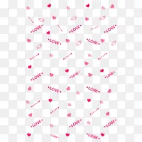 情人节爱心LOVE底纹-空若网 情人节爱心LOVE底纹-空若网
