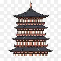 阁楼手绘风格卡通-空若网 阁楼手绘风格卡通-空若网