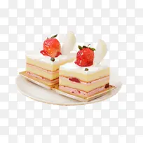 草莓水果冰激凌蛋糕-空若网 草莓水果冰激凌蛋糕-空若网