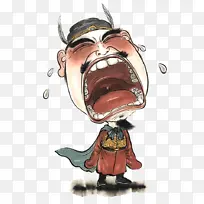 手绘卡通水浒英雄宋江-空若网 手绘卡通水浒英雄宋江-空若网