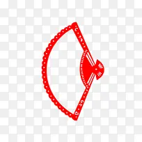 边框扇形边框剪纸元素复古边框-空若网 边框扇形边框剪纸元素复古边框-空若网